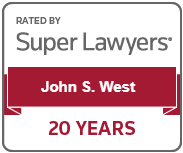 Super Lawyers 20 Years - John S. West