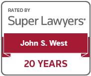 Super Lawyers 20 Years - John S. West